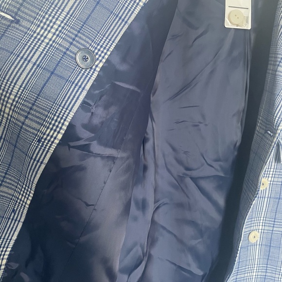 Holiday Season sale!!MNG SUIT Mango Blue Chic Suit Jacket Abrigo Adore - Picture 7 of 12